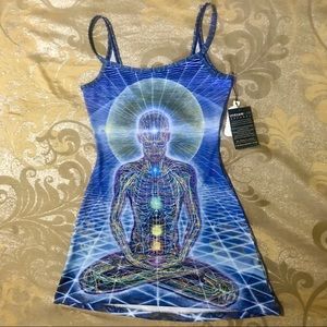 VisionLab AlexGrey Theologue festival minidress